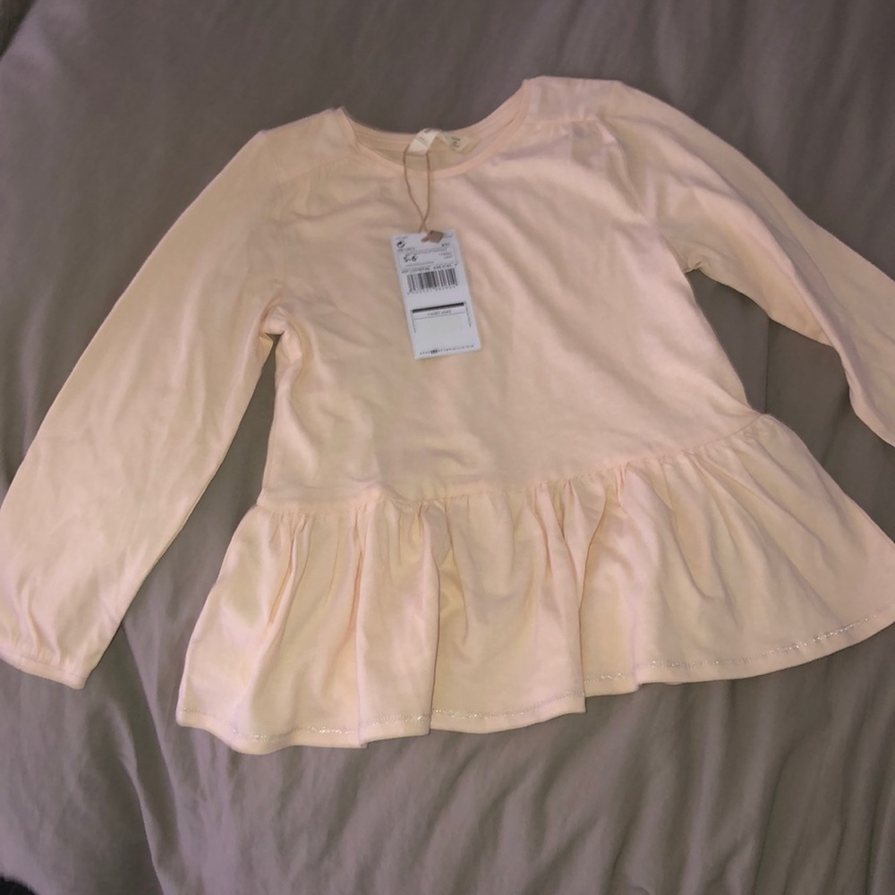 NWT girls tunic top